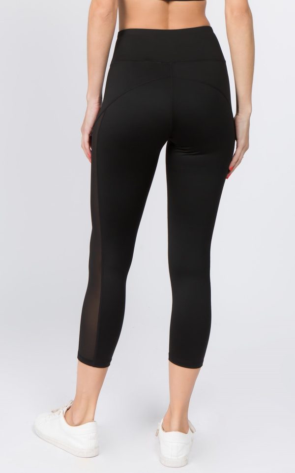 Cool Effect Active Mesh Leggings For Cheap - Image 3