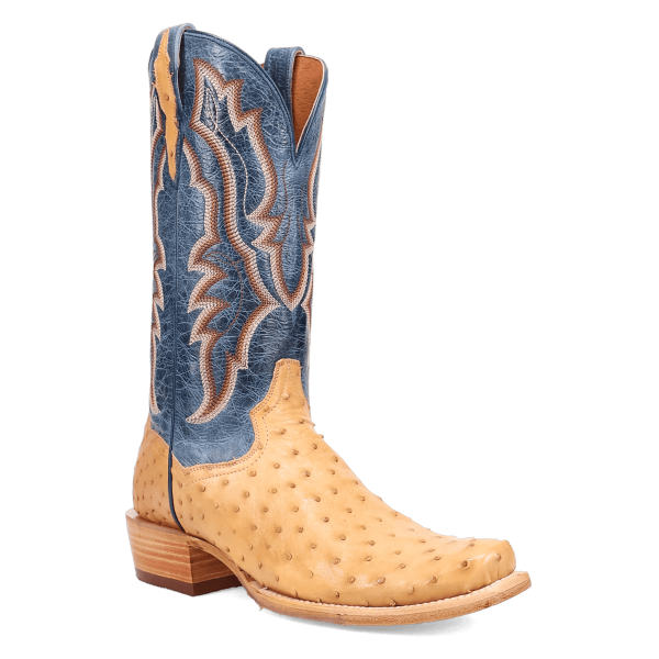Dan Post Men s Brady Full Quill Ostrich Boot DP5191 Discount