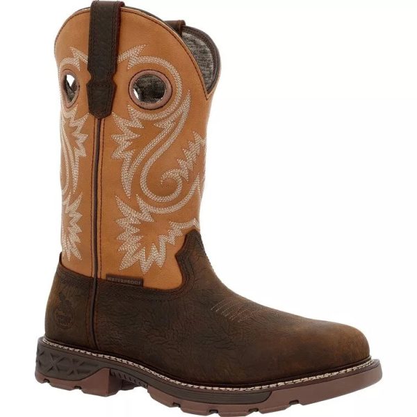 Georgia Boot Carbo-Tec FLX 11  Waterproof Pull-On Work Boot GB00671 Fashion