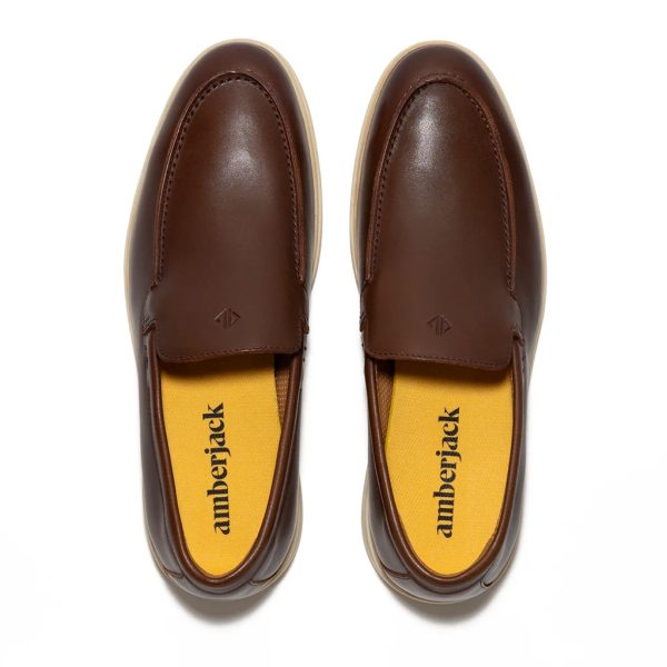 The Loafer (Chestnut & Cream) For Discount - Image 4